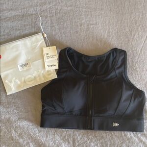 Yvette Black Sports Bra